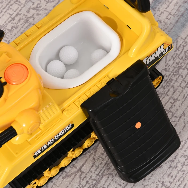 Homcom Jucarie Tanc – Copii 3+ Ani, Model Galben Realist