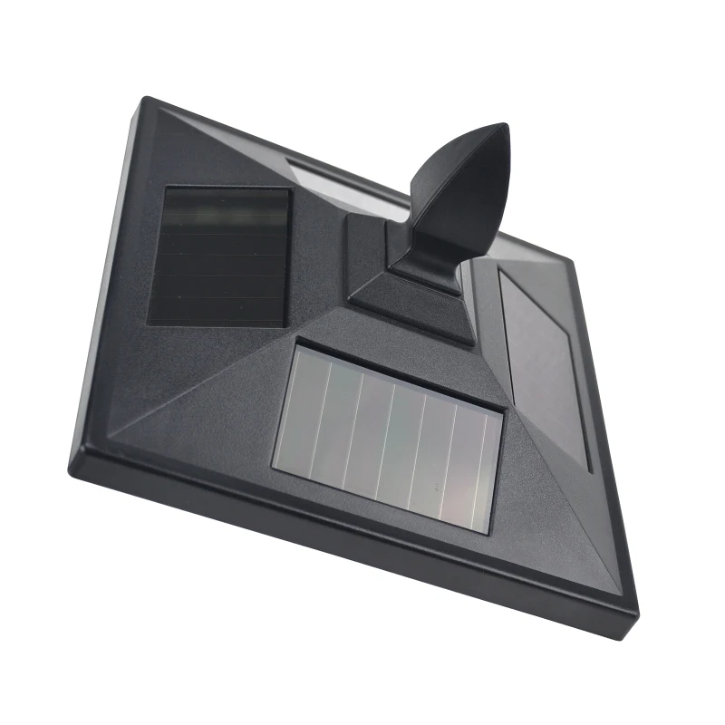 Outsunny Felinar LED Solar 160 cm – Design Negru pentru Gradina