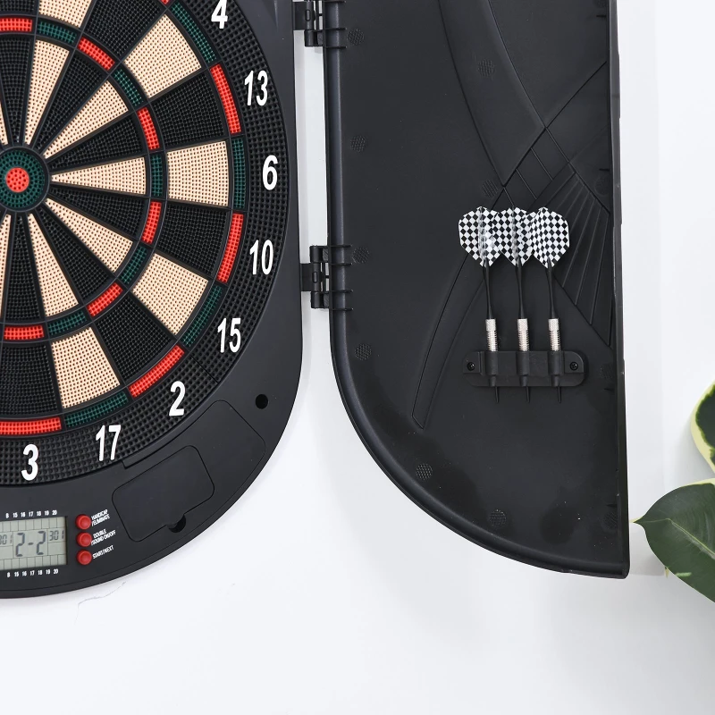 Homcom tinta Darts Electronica – 26 Moduri de Joc, 8 Jucatori