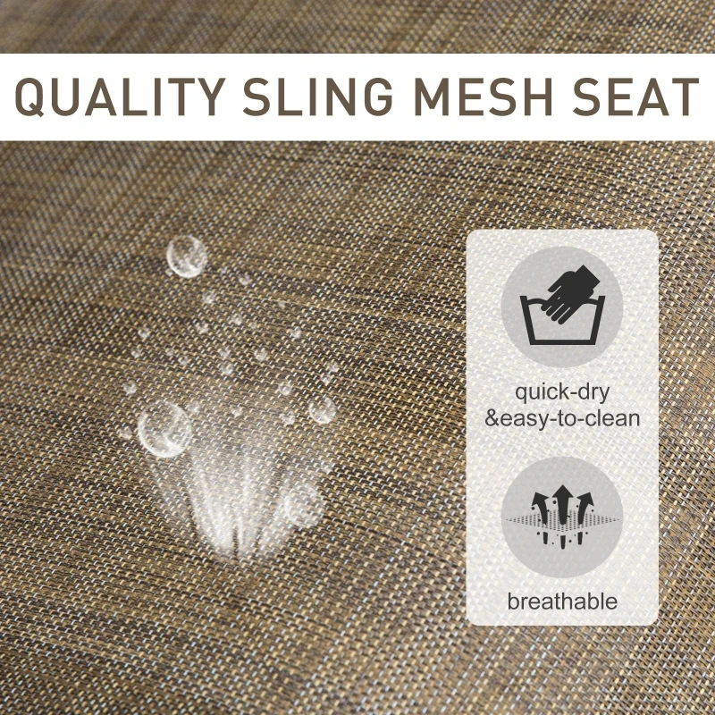 Outsunny Balansoar de Gradina cu 3 Scaune, Acoperis si Buzunare de Depozitare, Gri