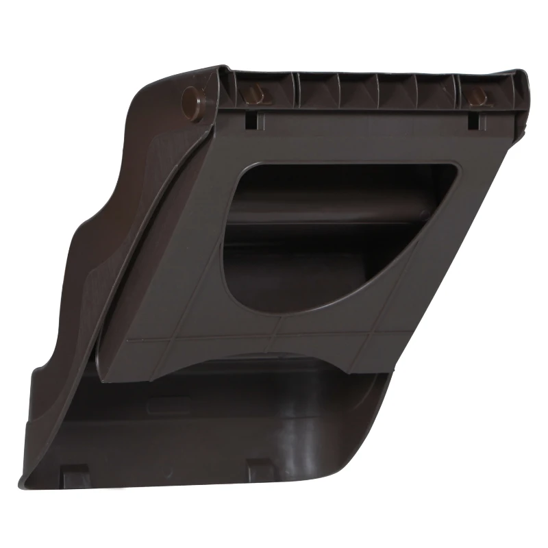 PawHut Scarisoara pentru Caini Pliabila 3 Trepte pentru Animale De Companie, Maro, 49x39x39cm