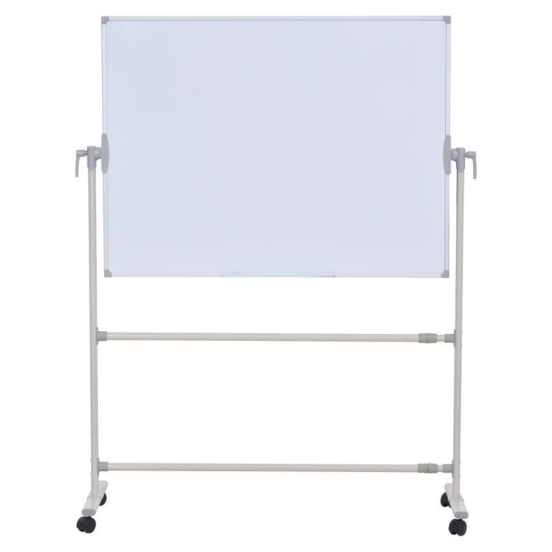 Vinsetto Tabla Magnetica Alba Sevalet Fata Dubla Stilou Traversa Reglabila