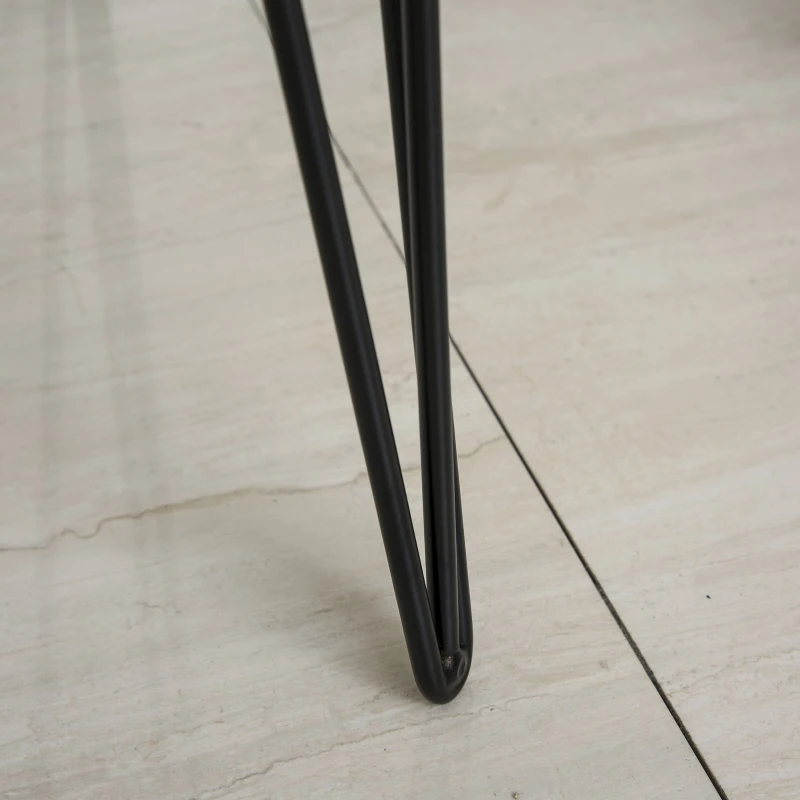 HOMCOM birou design nordic, 3 sertare, 110x50x77,5cm