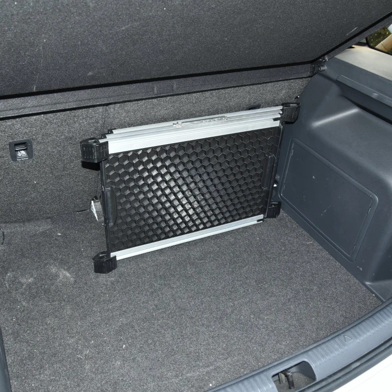 PawHut rampa pliabila si antiderapanta pentru caini, neagra