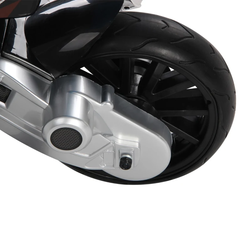 HOMCOM Motoreta Electrica BMW RR pentru Copii 12V, Negru si Alb