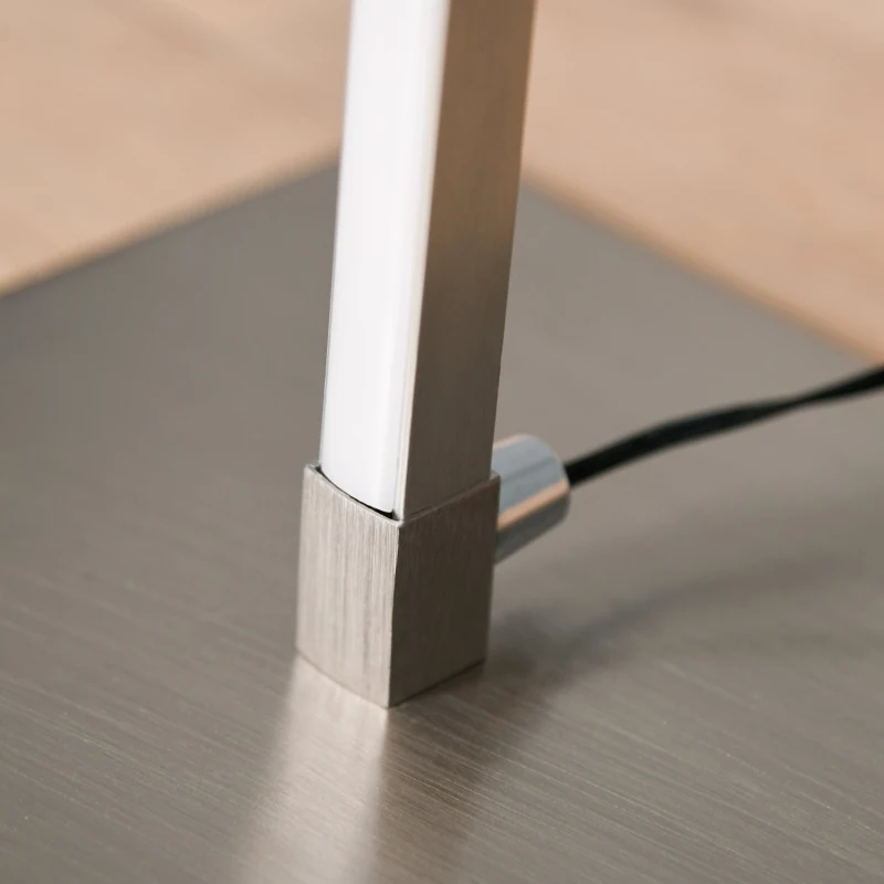 Lampa cu picior HOMCOM Lampa de podea Design Lampa de podea cu LED de 144 cm