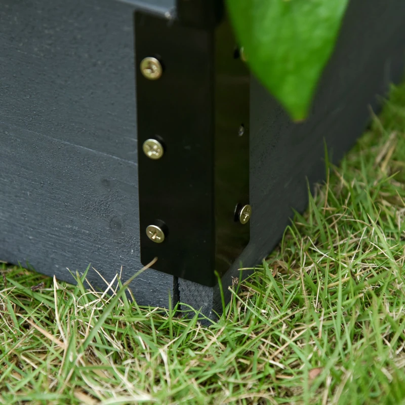 Outsunny Mini Sera de Gradina pentru plante cu acoperire in PVC transparent