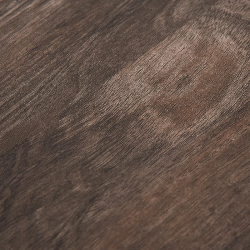 HomCom comoda stil rustic, usa culisanta 100x45x45cm, maro