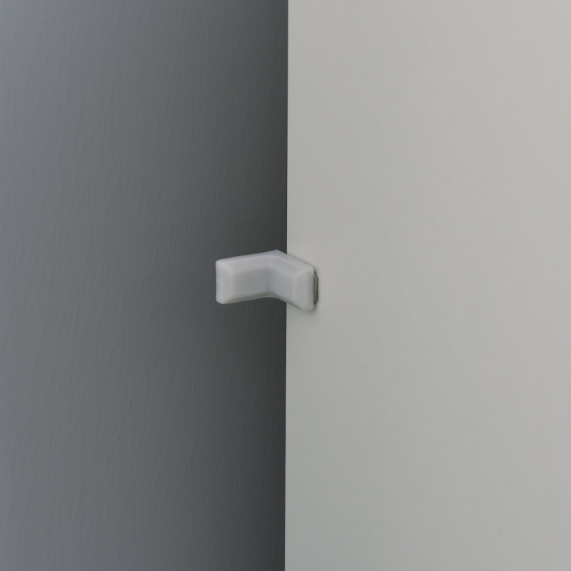 Homcom Dulap Elegant 2 Sertare & Raft pentru Haine – Alb(m-10)