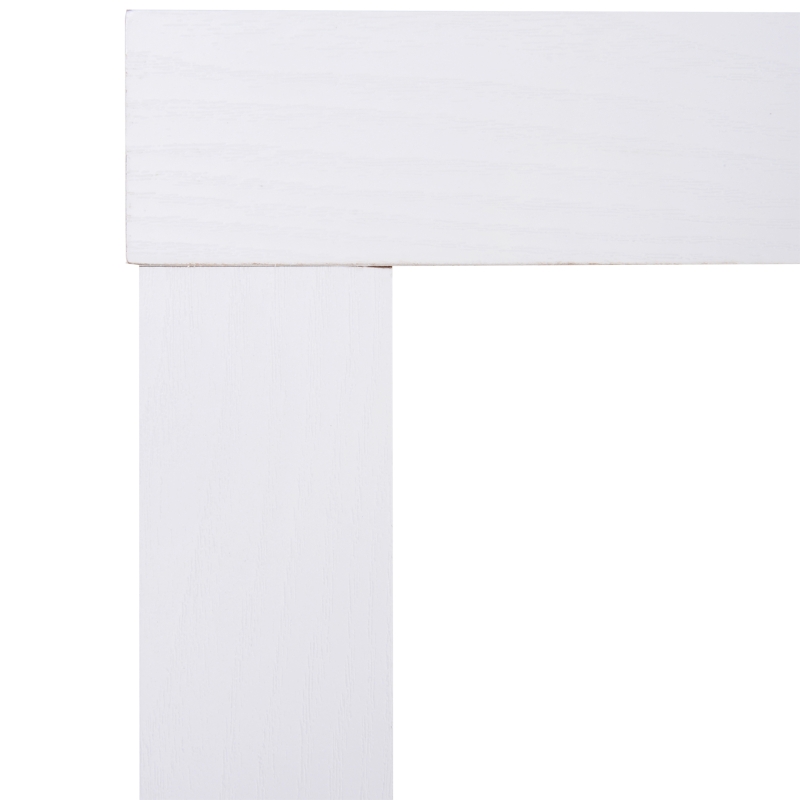 HOMCOM Masa Biblioteca Alb si Lemn 175 x 30x 164.5cm