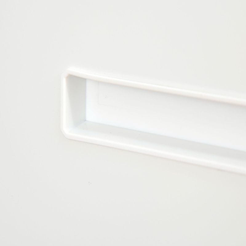Vinsetto Dulap Birou cu sertare, Clasificator pentru Dosare cu 2 Sertare Încuietoare 39x48x67cm Alb