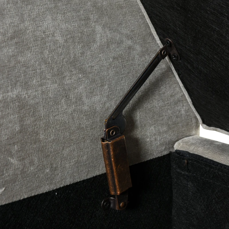 HOMCOM banca de depozitare captusita, 136,5x45x62 cm(m-11)