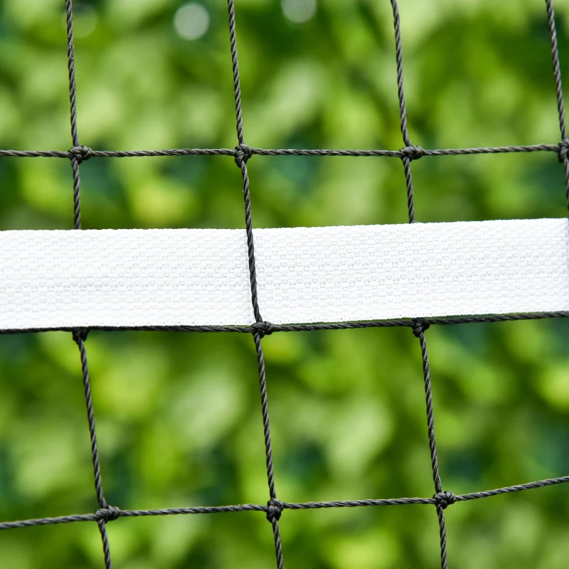 HOMCOM Plasa de fotbal Rebounder pliabila cu tinta si Unghi reglabil