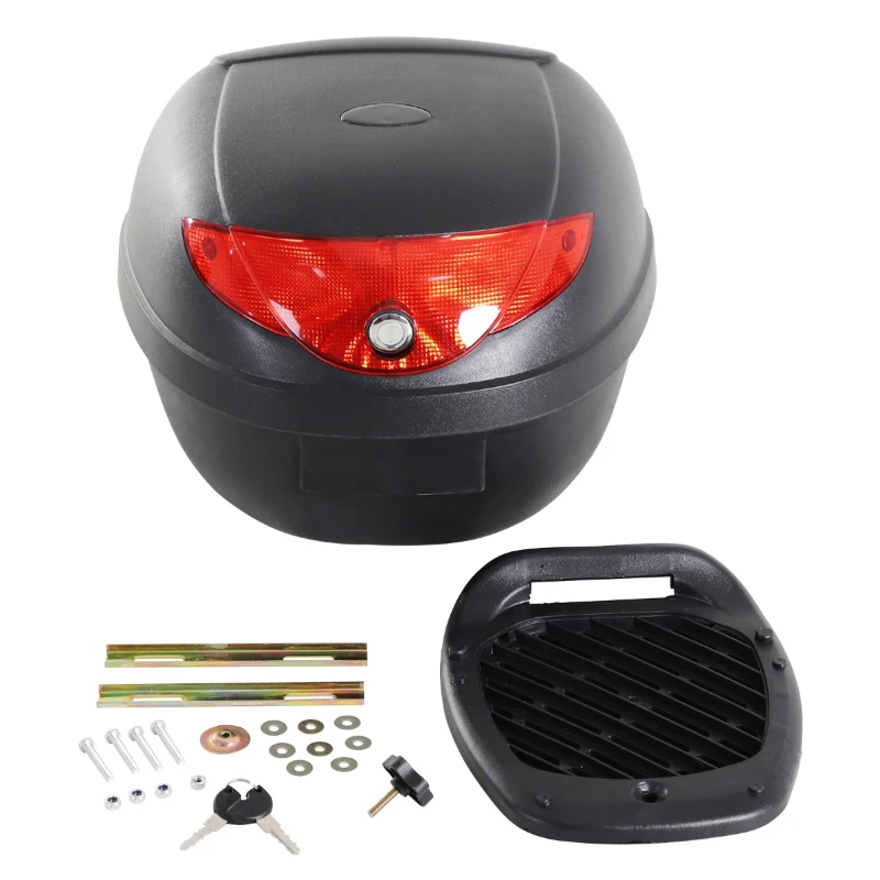 HOMCOM Cutie Universala pentru Motoreta si Scuter 24L Negru