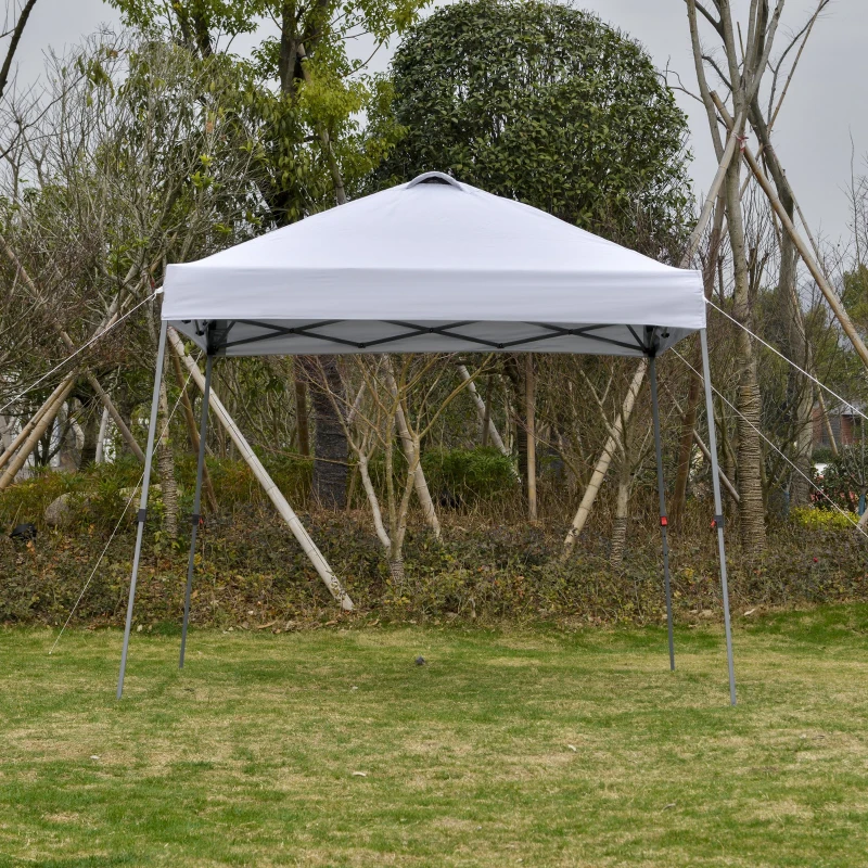 Outsunny Foisor pliabil 3x3m de Gradina, fabricat in Metal si Tesut Oxford