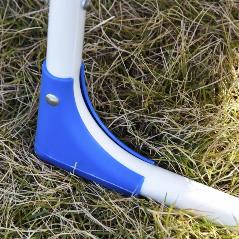 Outsunny sezlong pentru copii pliabil, 18x40x24cm, albastru