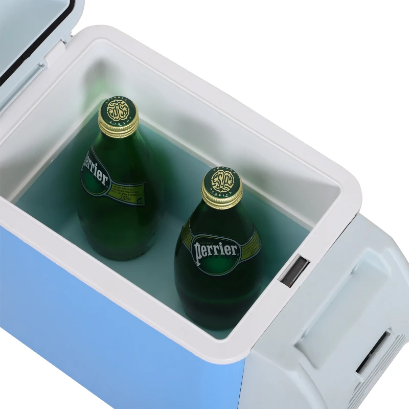 Homcom Frigider Termoelectric 7.5L 48W Albastru