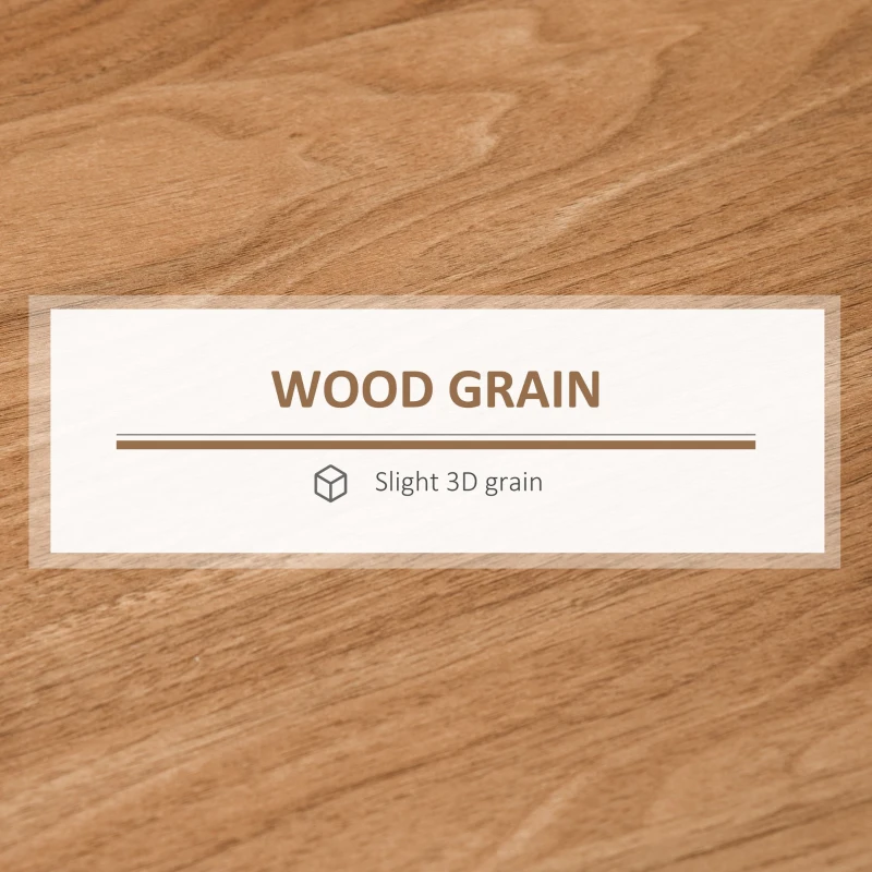 HOMCOM Masa de Birou si Camera cu Sertare si Polite 105x55x100cm Lemn