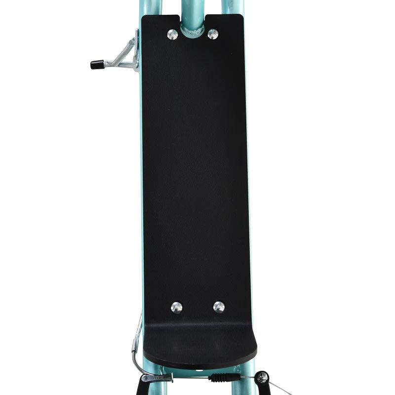 HOMCOM Trotineta ghidon reglabil anvelopa gonflabila frana dubla pentru 5+ ani