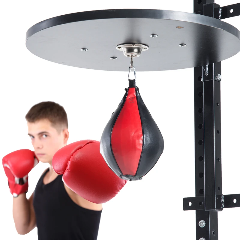 Homcom Platforma Box cu Speed Ball Ø21 cm – Punchball pentru Antrenament