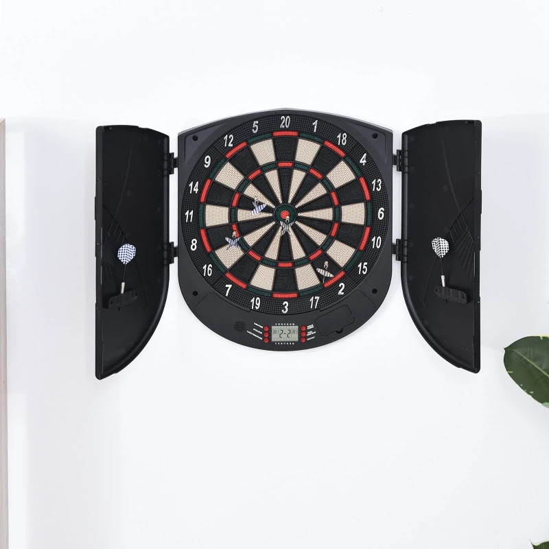 Homcom tinta Darts Electronica – 26 Moduri de Joc, 8 Jucatori