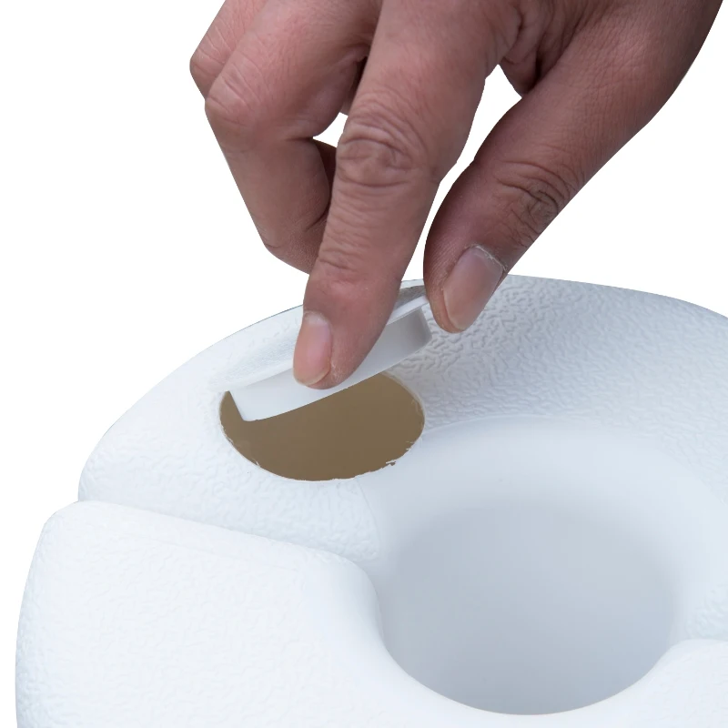 Outsunny Set 4 Piese pentru Foisor de Umplut cu Apa sau Nisip, Alb