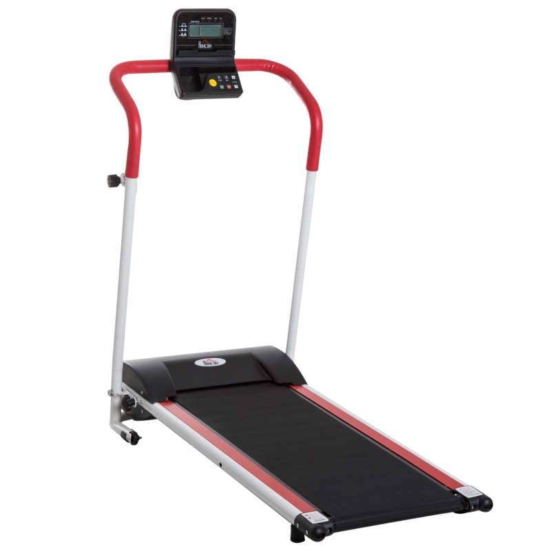 Homcom Banda de Alergat Electrica Pliabila cu Ecran LCD Viteza 10km/h