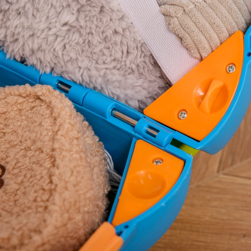 HomCom valiza copii pentru calatorii cu avionul, 46x22x33,5 cm