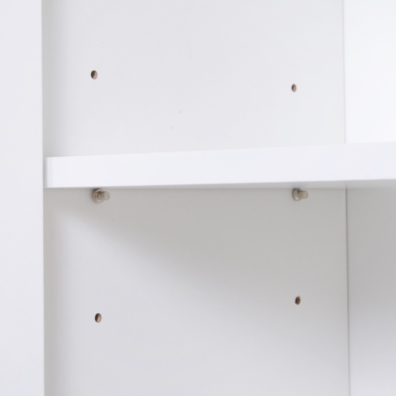 HOMCOM mobilier multifunctional, 80 x 29.5x96cm alb