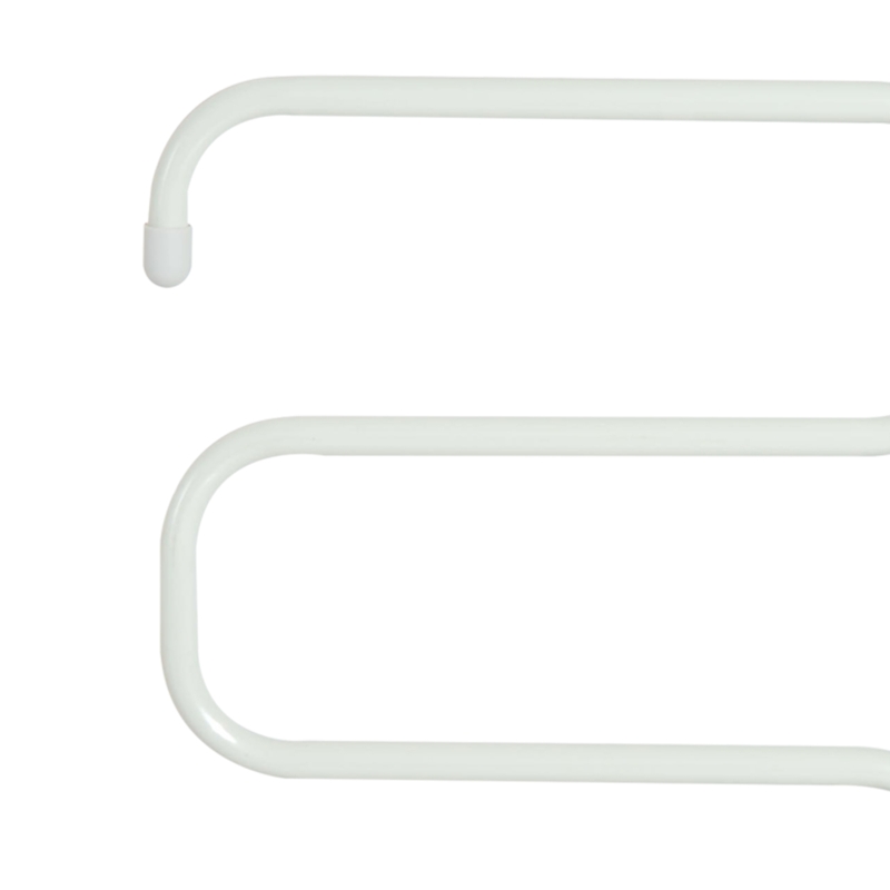 Homcom Suport uscat prosoape Electric 100W cu Forma S Alb 50x30x95cm