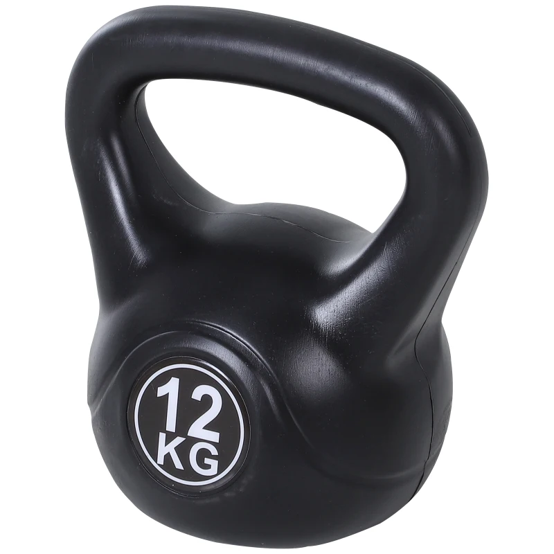 Homcom Kettlebell 12 kg Cross‑Training cu disc de nisip