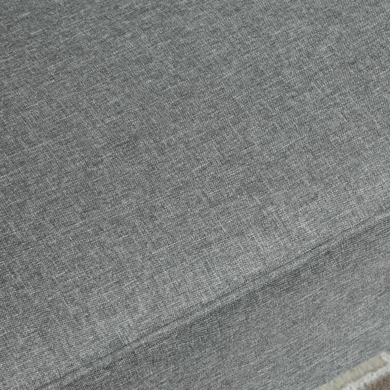 HOMCOM Canapea moderna cu 2 locuri din material textil si lemn fara brate de dimensiune 117x56.5x77cm(m-8)