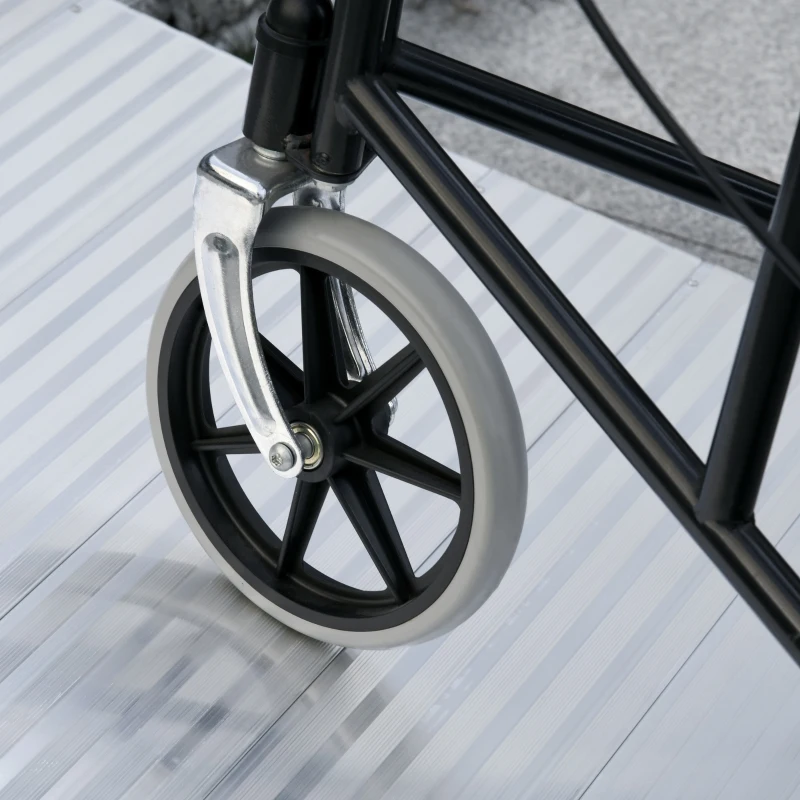 HOMCOM Rampa Scaun cu Rotile Lungime Reglabilă Aluminiu antiderapant 318kg