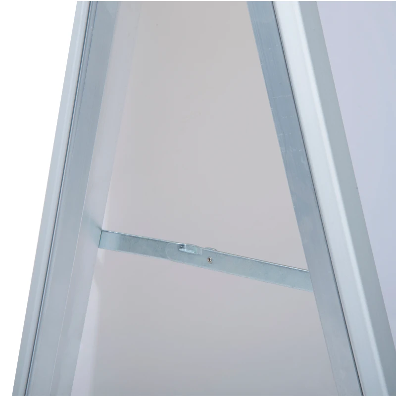 HomCom, panou publicitar pliabil cu 2 fete, 64x8x121 cm