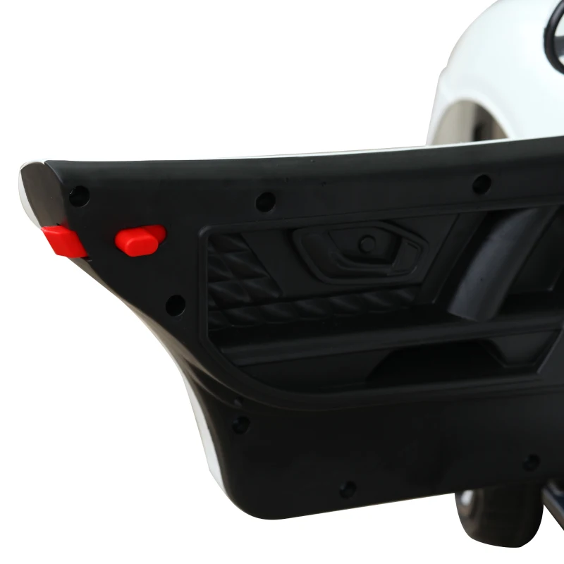 Homcom Masinuta Electrica Telecomandata cu Lumini si Sunete Alb