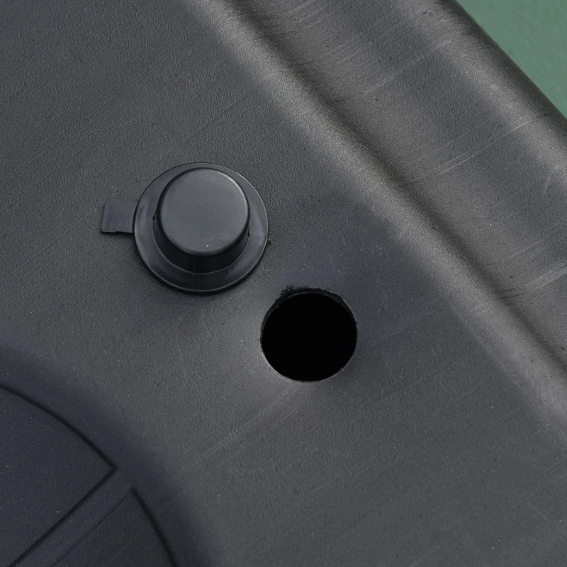 Homcom Cos Baschet Reglabil – 231-305 cm, cu Baza pe Roti