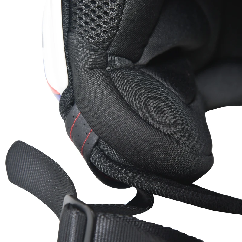 HOMCOM Casca Motocicleta Viziera Exterioara si Parasolar Certificat ECE R22 Masura S