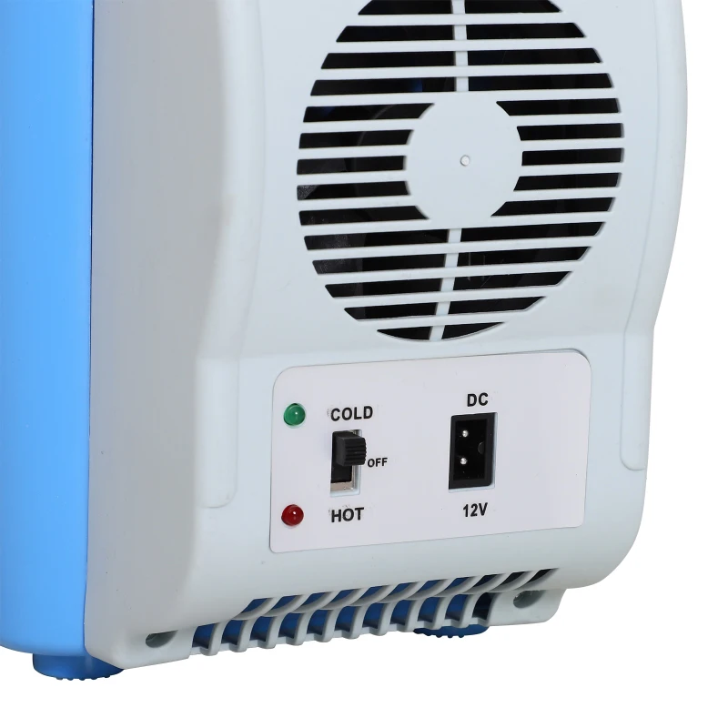 Homcom Frigider Termoelectric 7.5L 48W Albastru