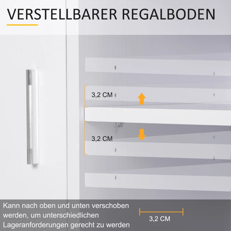HOMCOM Vloerlamp verlichting bijzettafel met 3 planken E27 tot 40W E1-MDF
