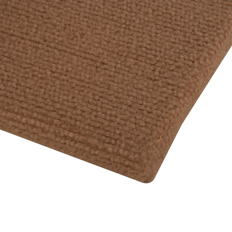 PawHut Kratzbaum Deckenhoch höhenverstellbar Katzenbaum Katzenkratzbaum Katzen Kletterbaum Spanplatte Kaffee 43 x 27 x 228-260 cm