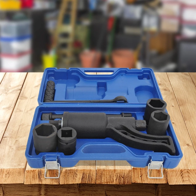 HOMCOM® 8-tlg. Drehmomentverstärker Set LKW Drehmomentschlüssel