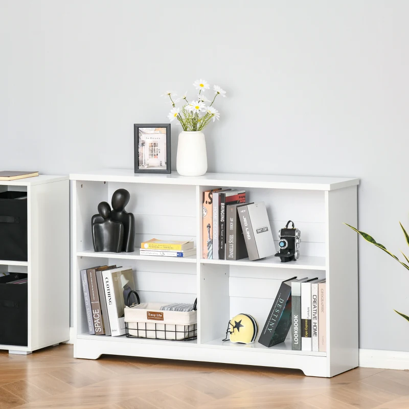 HOMCOM boekenkast 118,2 cm x 29,5 cm x 76,5 cm