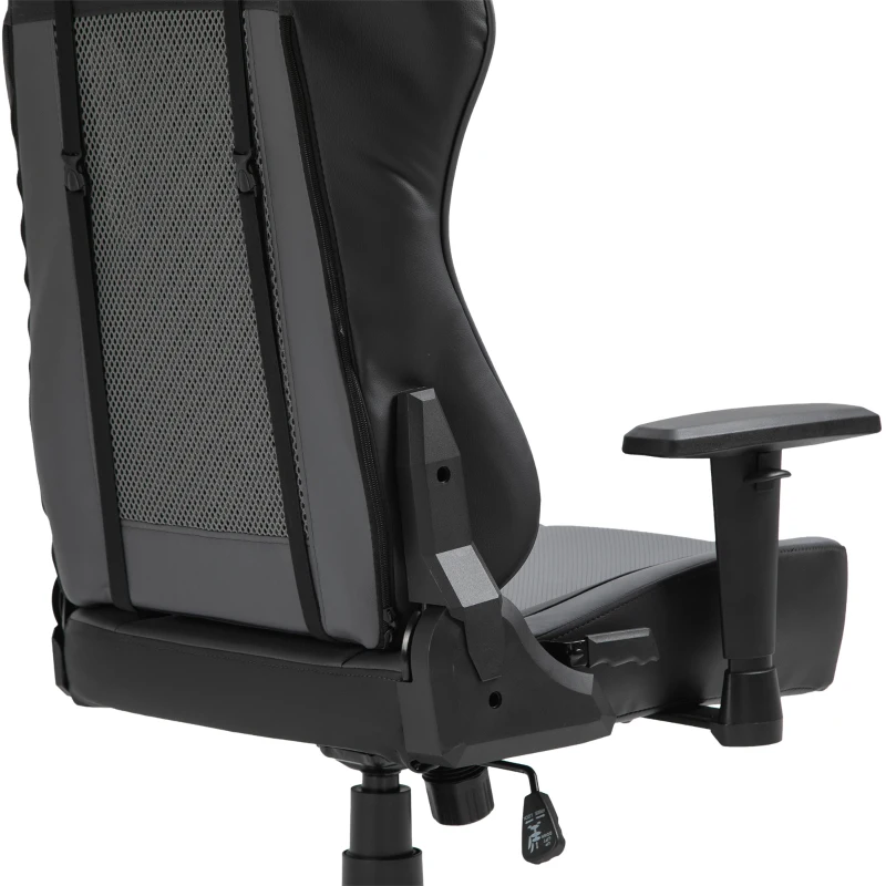 Vinsetto® Ergonomischer Gaming Stuhl Bürostuhl mit Wippfunktion höhenverstellbar Schwarz