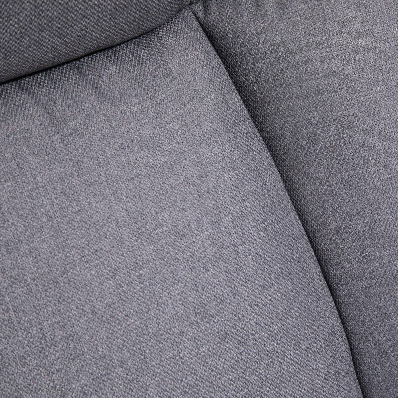 Vinsetto Ergonomische bureaustoel comfortabel kantoorstoel groot formaat, zwart