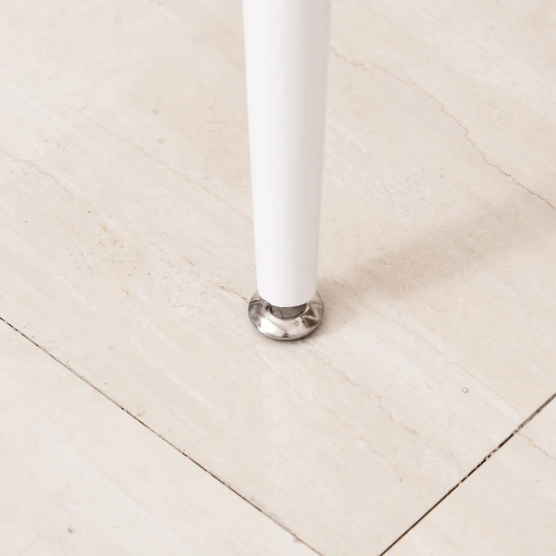 HOMCOM® 3-CZĘŚCIOWY ZESTAW DO JADALNI DREWNIANY STÓŁ + 2 KRZESŁA