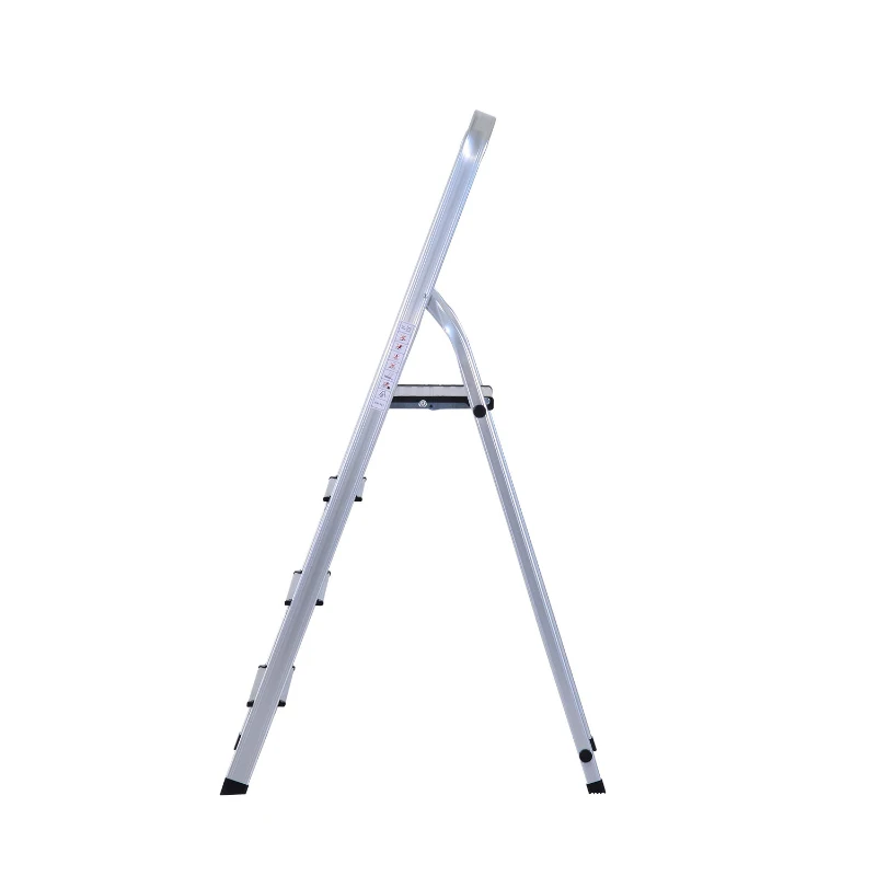 HOMCOM Stehleiter Aluleiter Klapptritt Trittleiter Haushaltsleiter Leiter Stufenleiter 4 – 5 Stufen (4 Stufen)