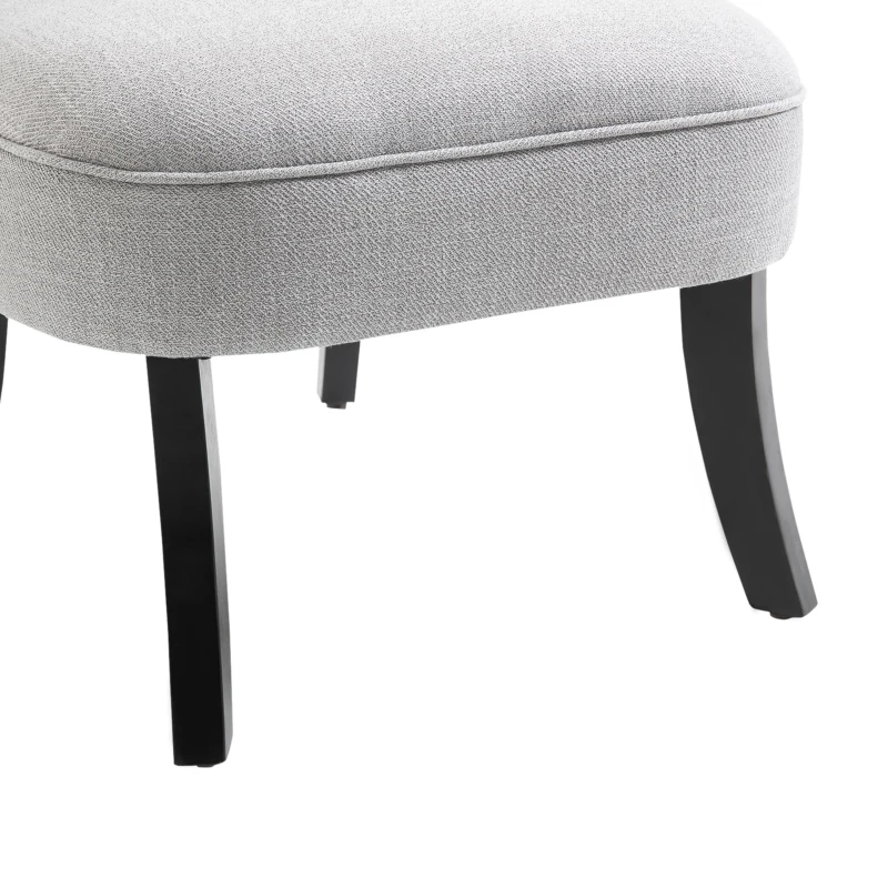 HOMCOM Relax Chair z poduszką oparcia Krzesło TV Podniesione stopy