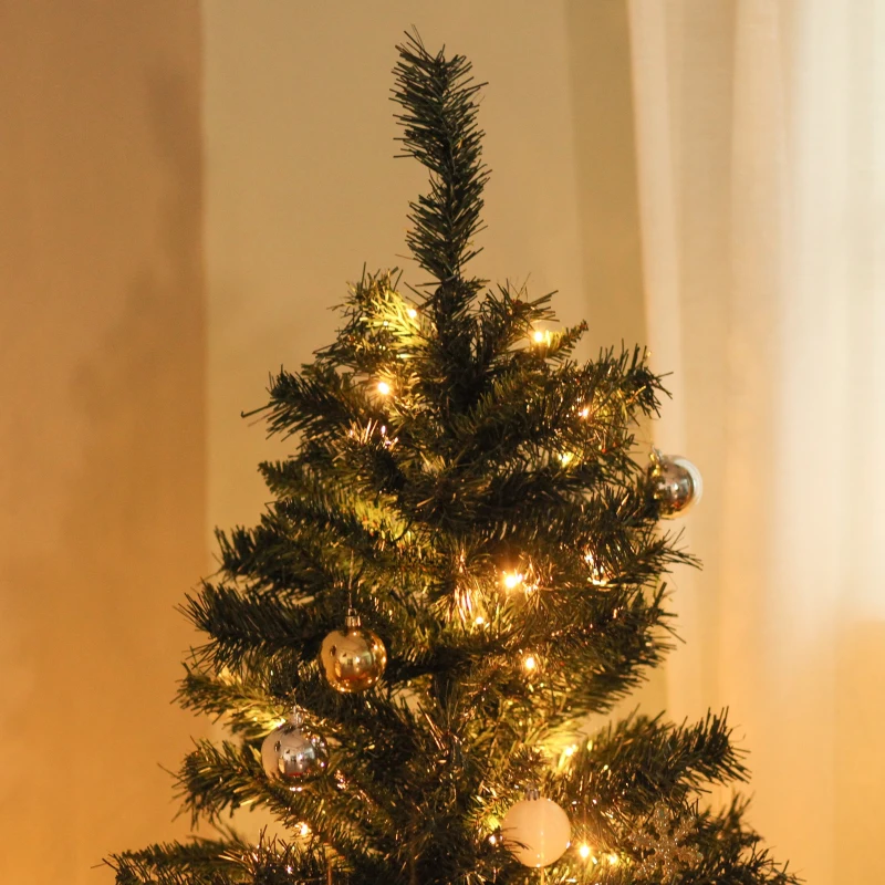 HOMCOM kerstboom dennenboom met decoratie