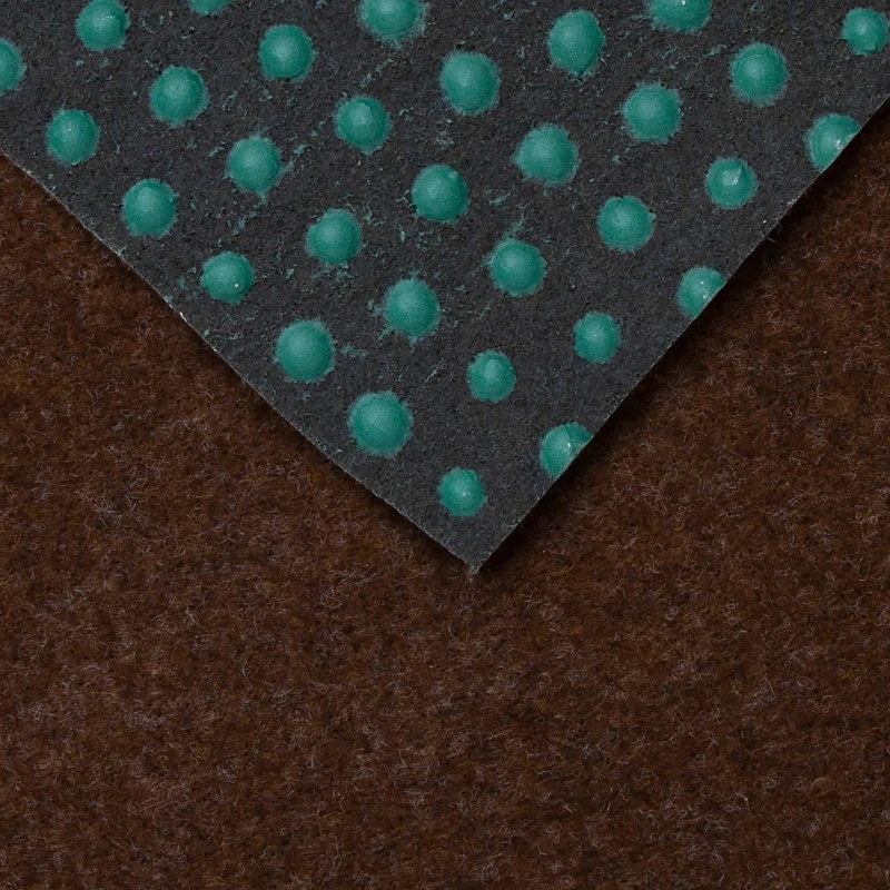 Outsunny Kunstrasen Drainage-Noppen Braun 400 x 200 x 0,4 cm