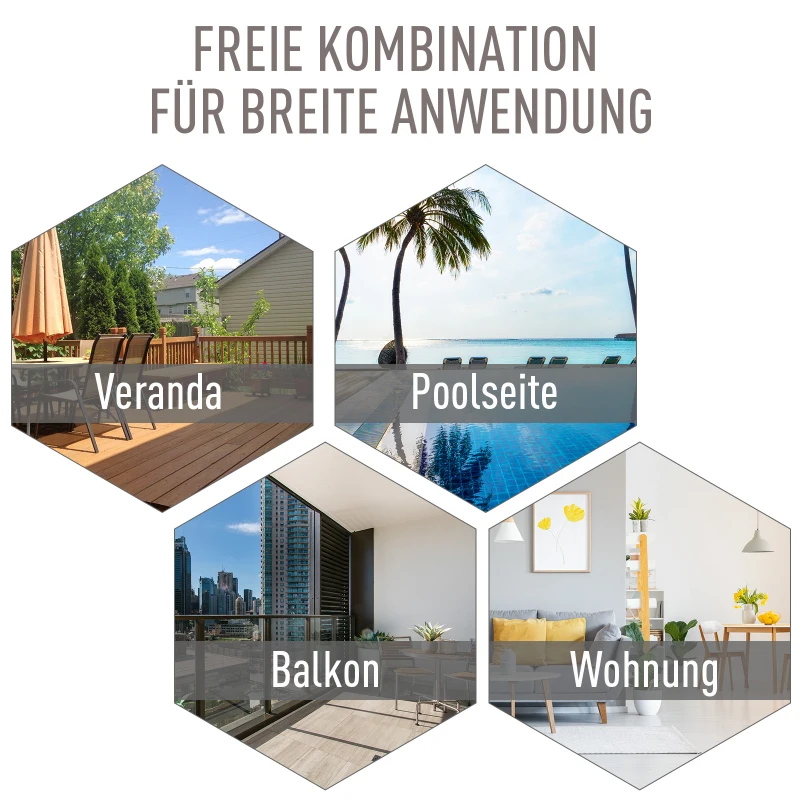 Outsunny krzesło składane z podłokietnikami zestaw 2-cz. krzesło kempingowe krzesło wędkarskie metalowe kolor szary